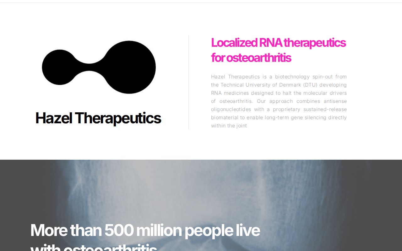 Hazel Therapeutics ApS logo